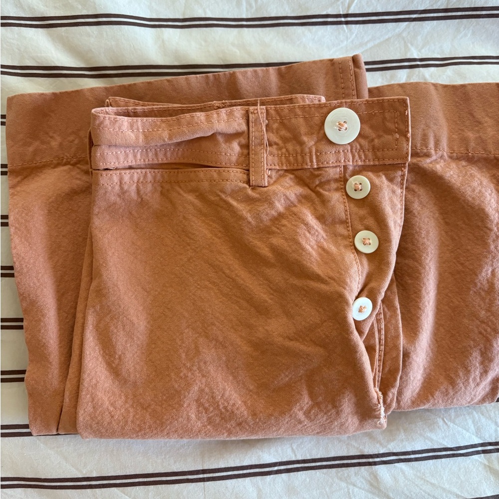 Jesse Kamm Sailor Pants Salmon in Size 2